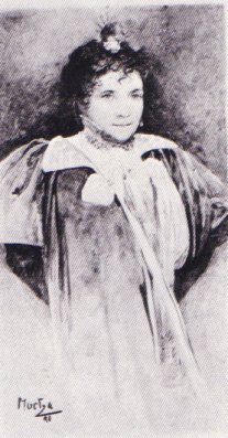 Marie-Louise Gagneur, par Mucha