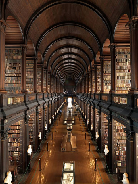 Bibliothèque de Dublin, Irlande